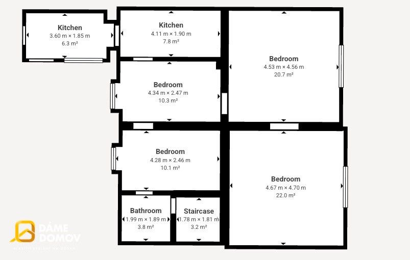 Prodej domu 96 m² - foto 2