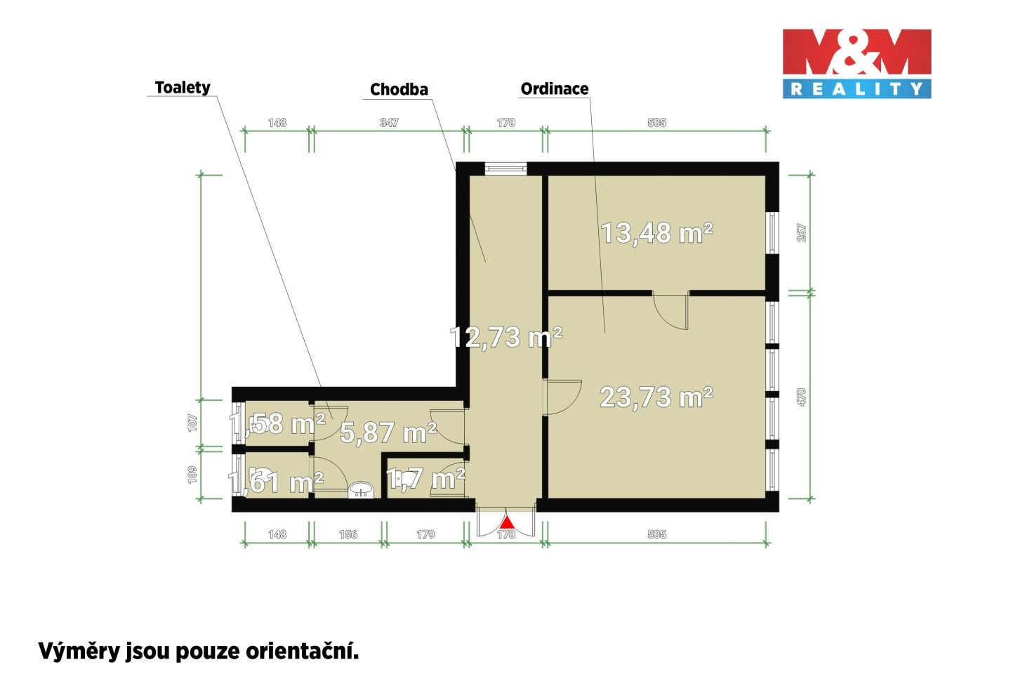 Pronájem komerčního prostoru 60 m² - foto 5