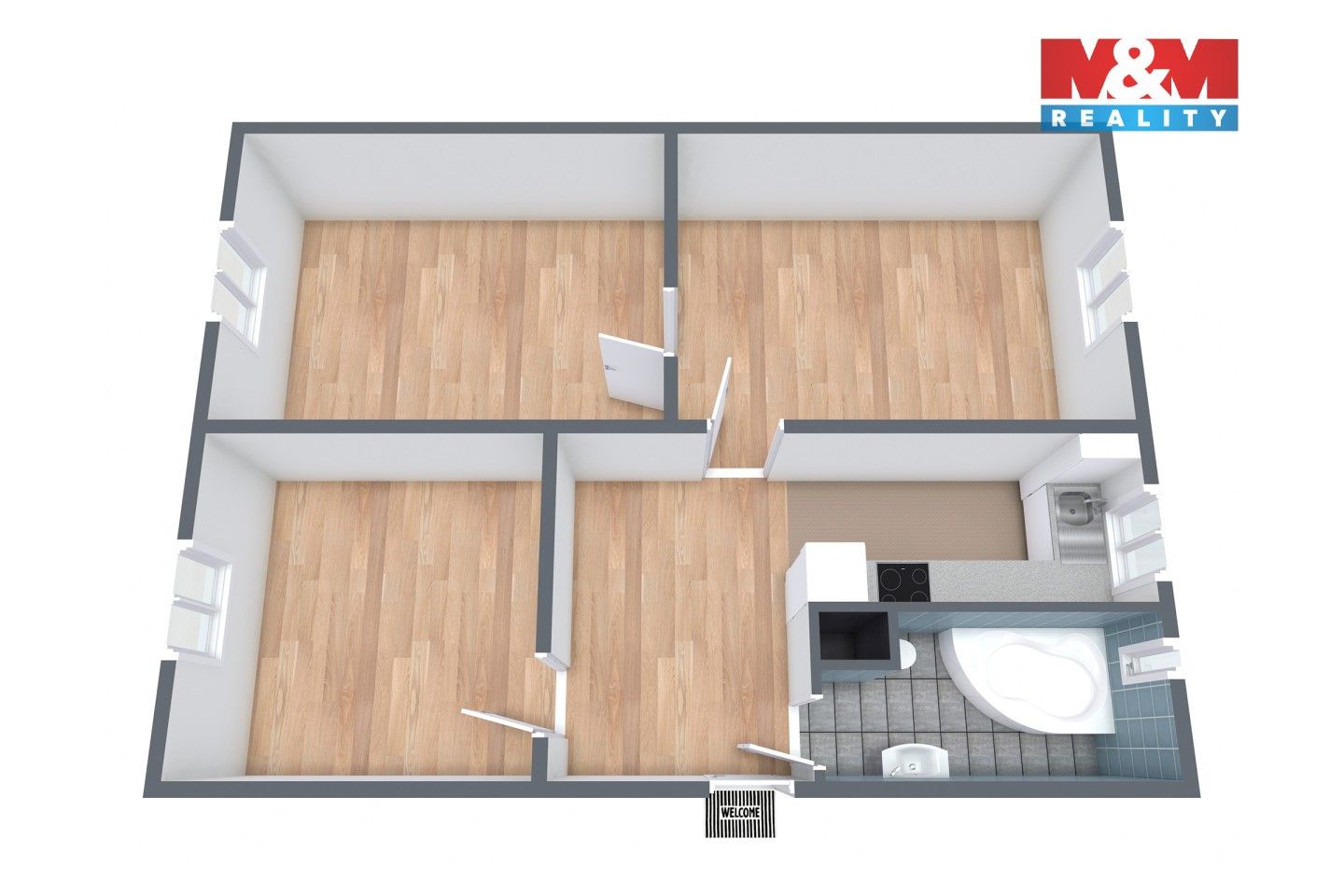 Prodej bytu 3+1 64 m² - foto 15