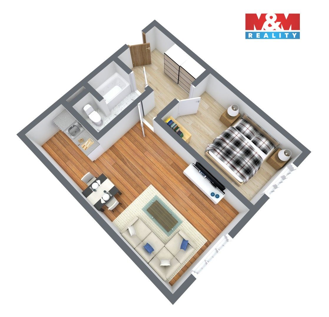 Prodej bytu 2+kk 42 m² - foto 13