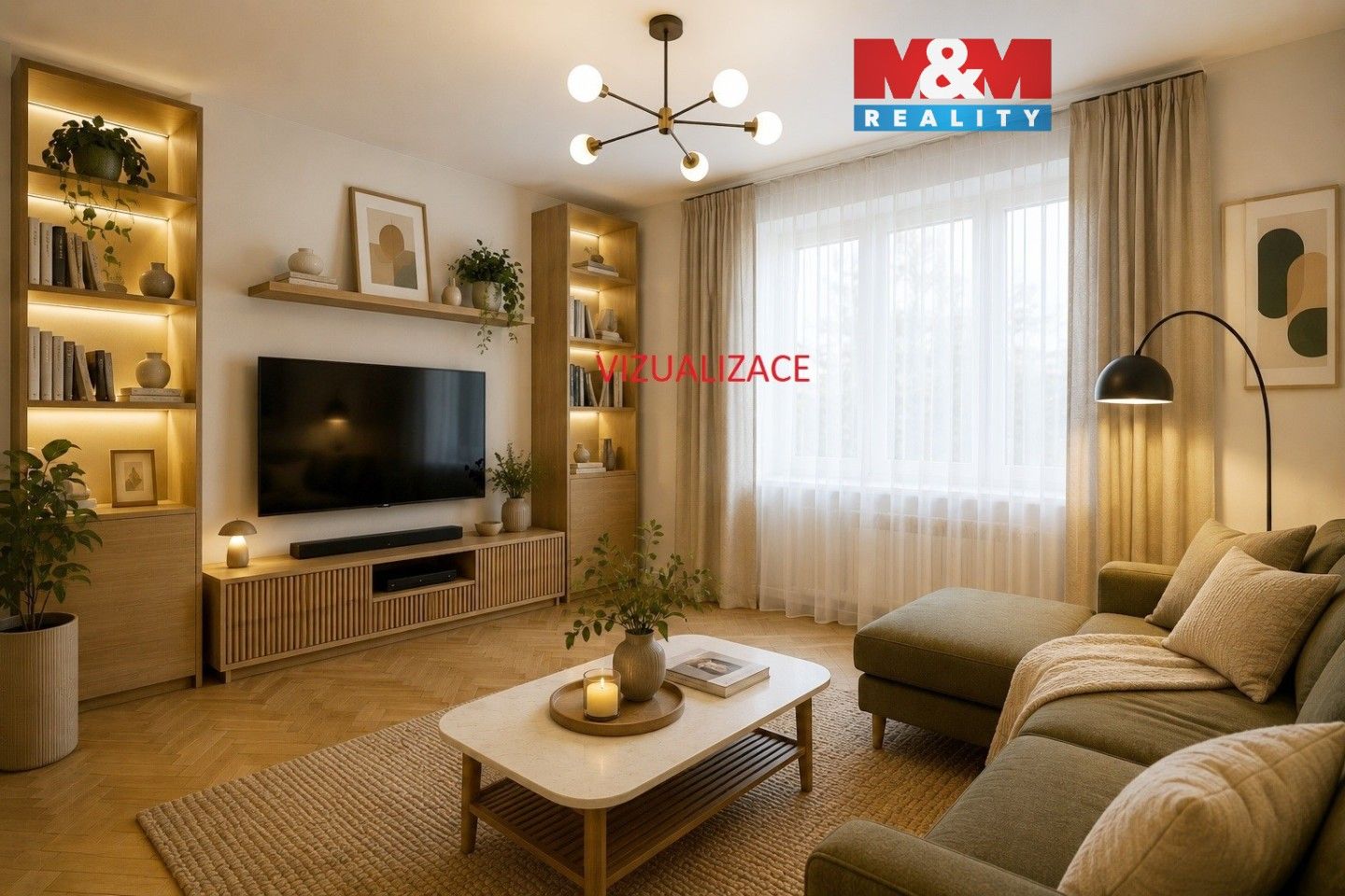 Pronájem bytu 3+1 68 m² - foto 1