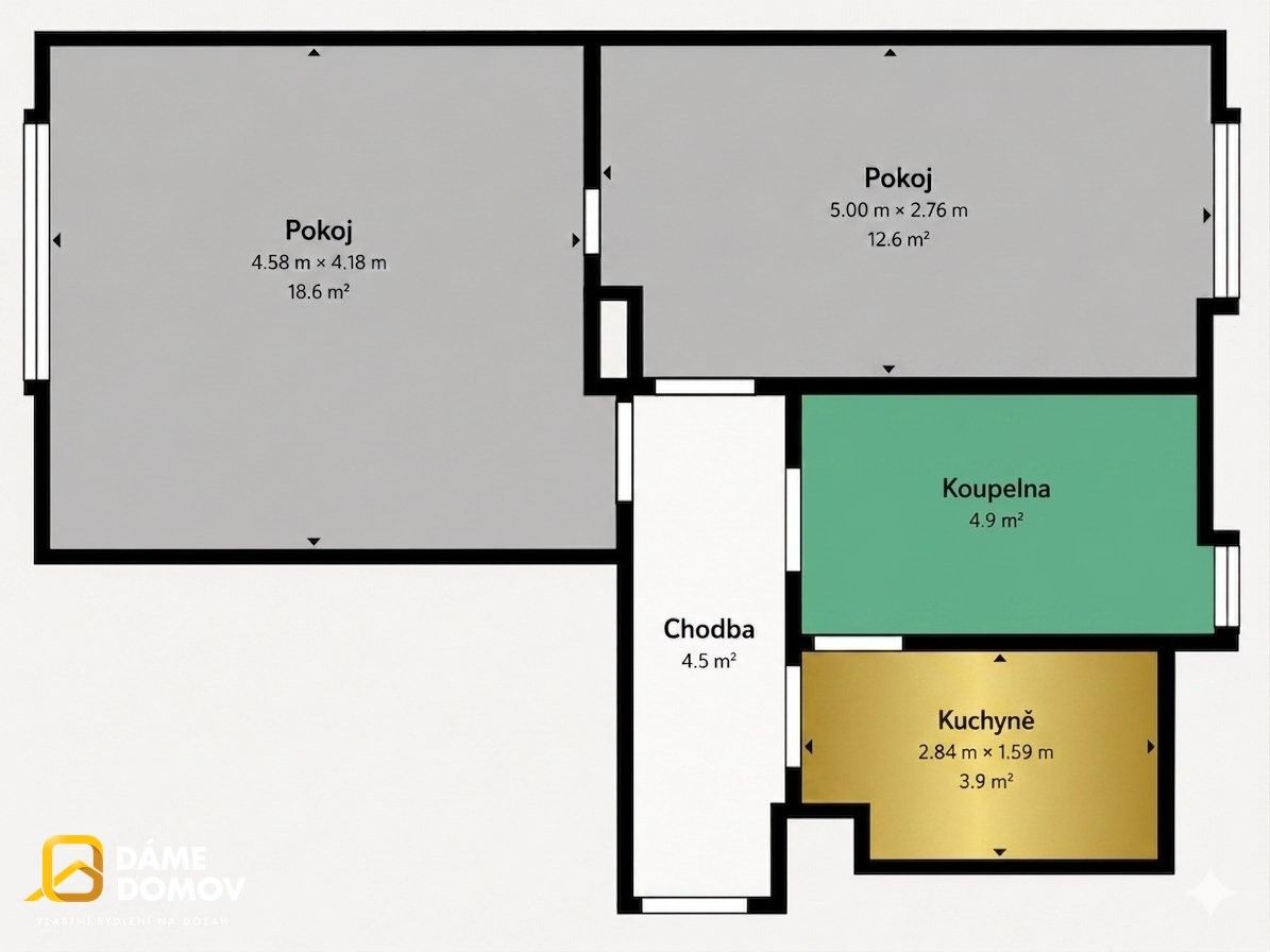 Prodej bytu 2+1 48 m² - foto 24