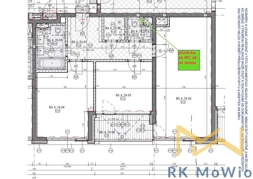 Pronájem bytu 3+kk 82 m² - foto 7