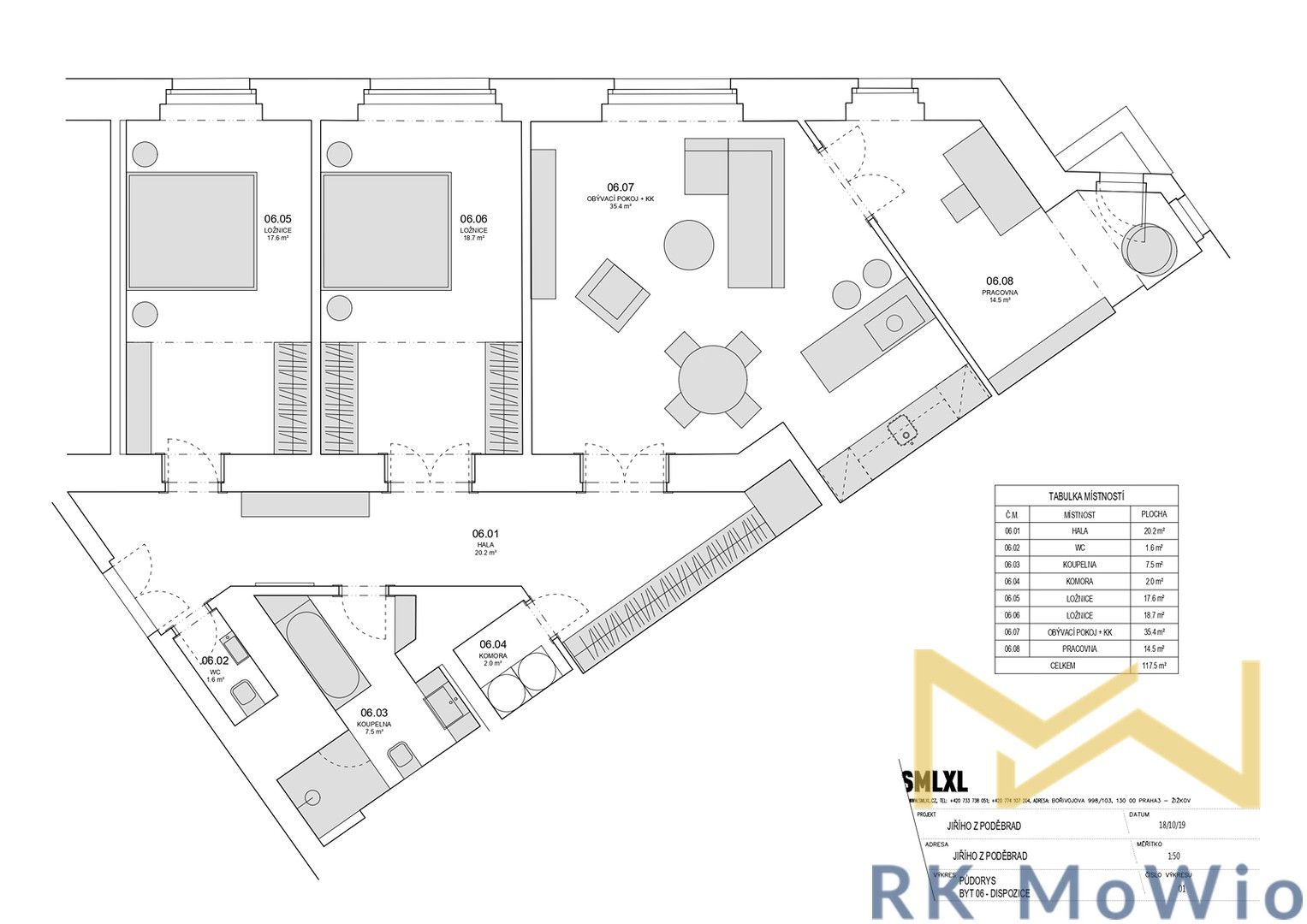 Pronájem bytu 4+kk 120 m² - foto 10