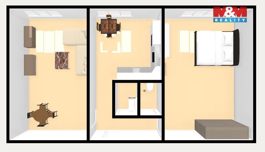 Prodej bytu 2+1 52 m² - foto 11