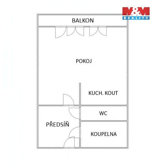Prodej bytu 1+kk 30 m² - foto 8