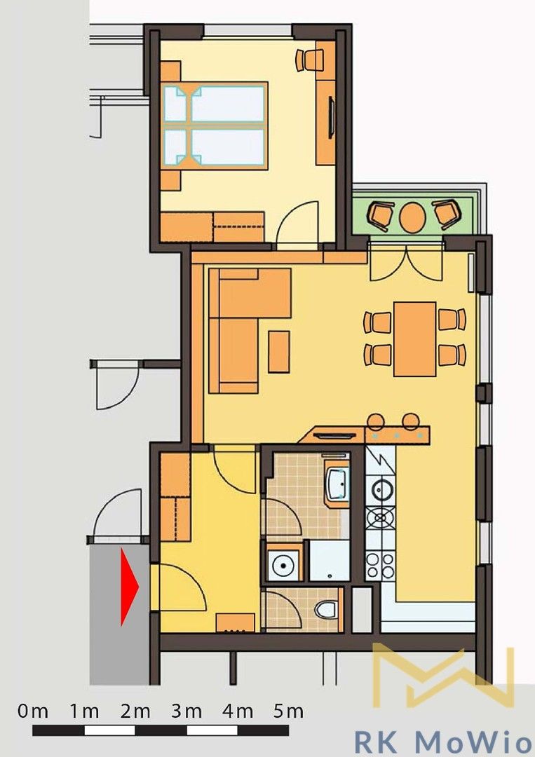 Pronájem bytu 2+kk 44 m² - foto 7