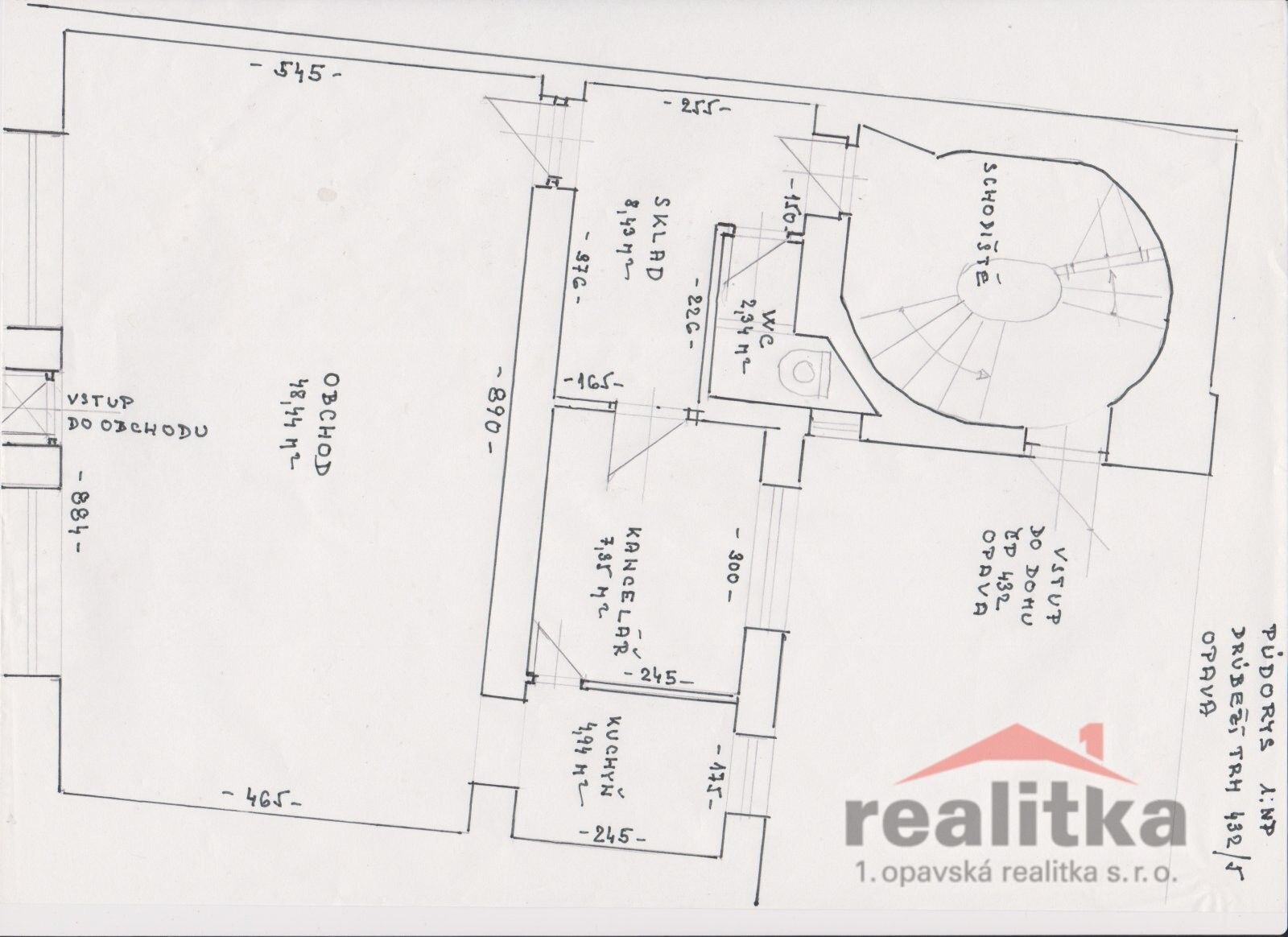 Pronájem komerčního prostoru 70 m² - foto 3