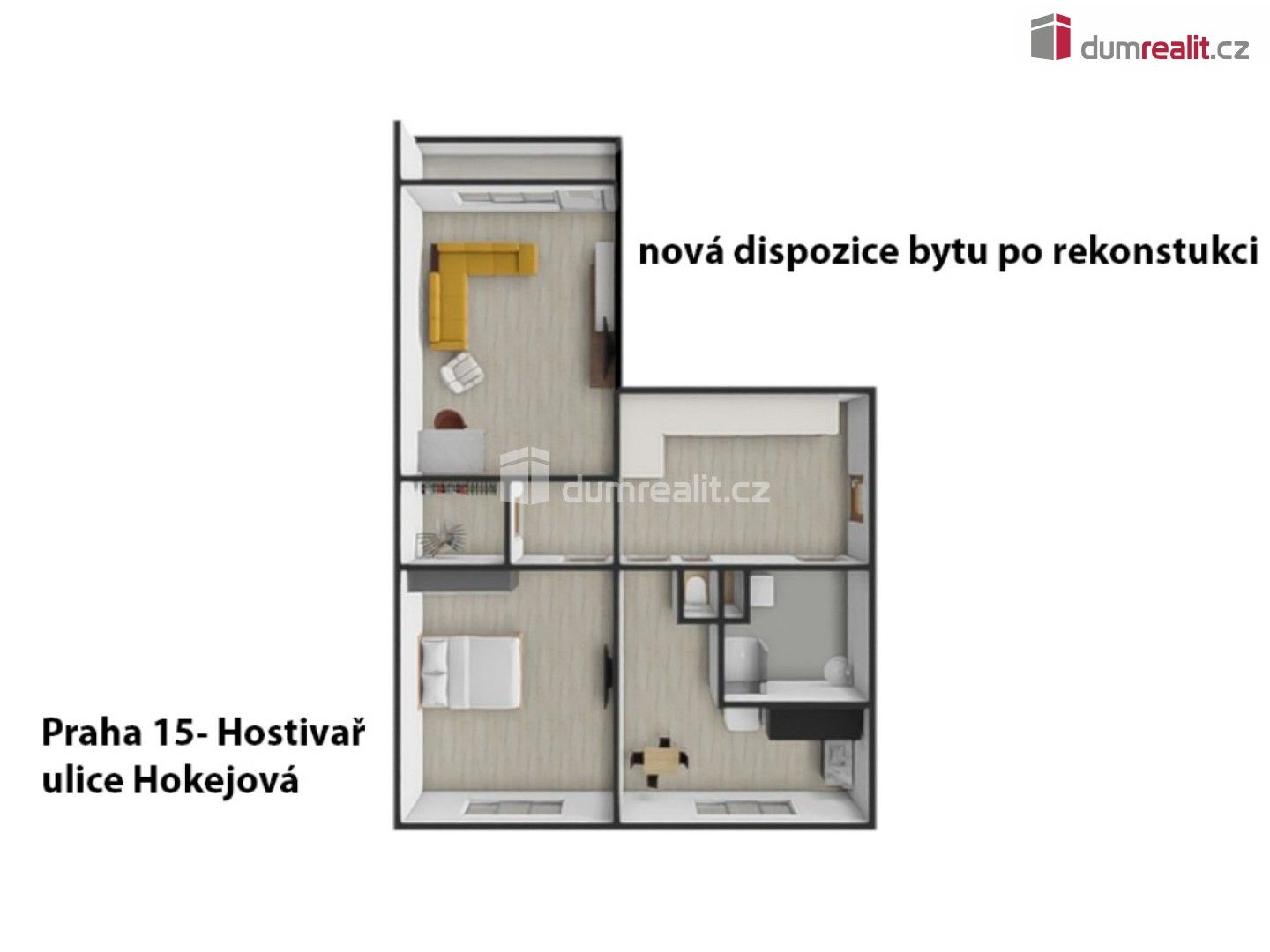 Prodej bytu 2+1 66 m² - foto 6