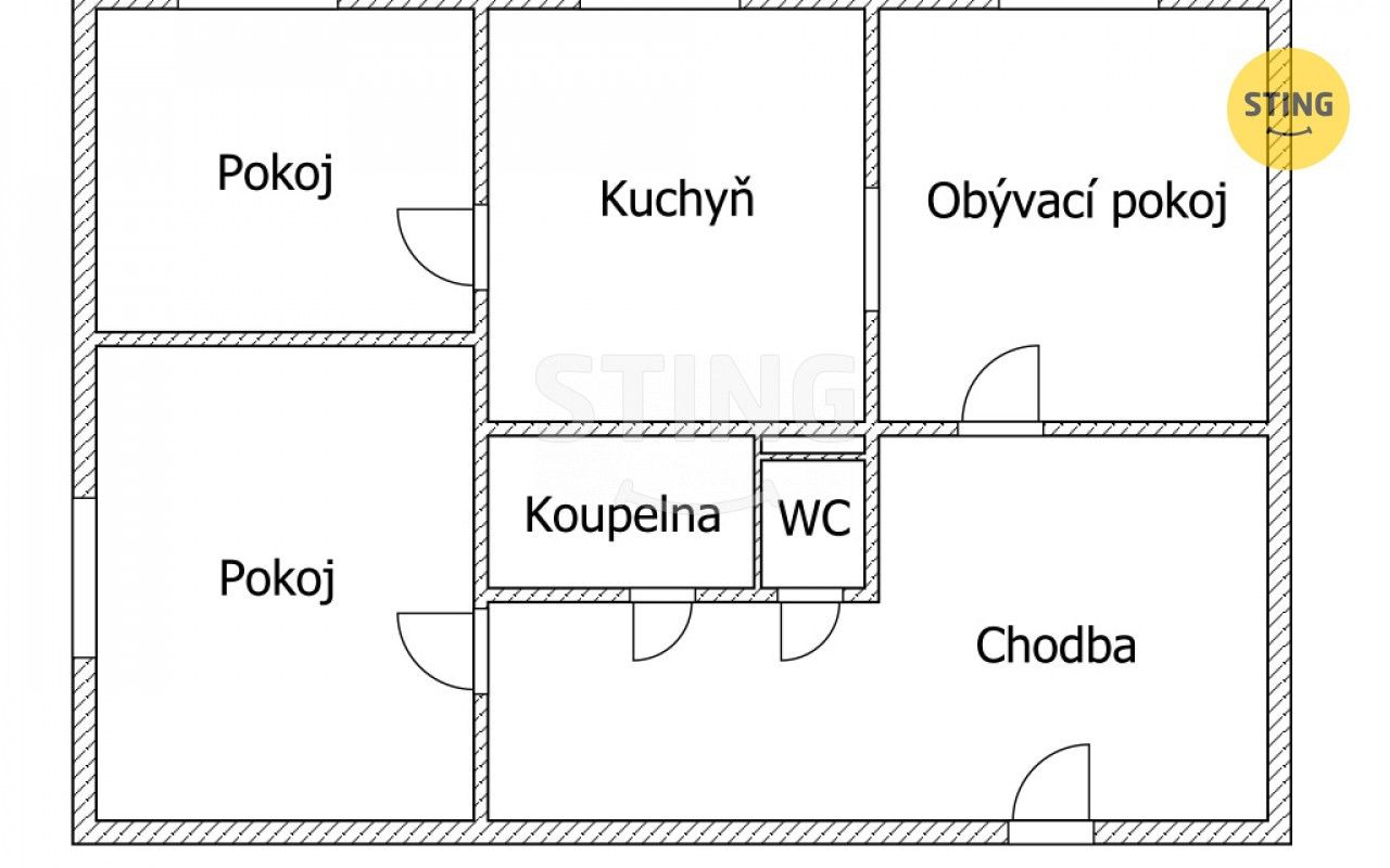Pronájem bytu 3+1 95 m² - foto 7
