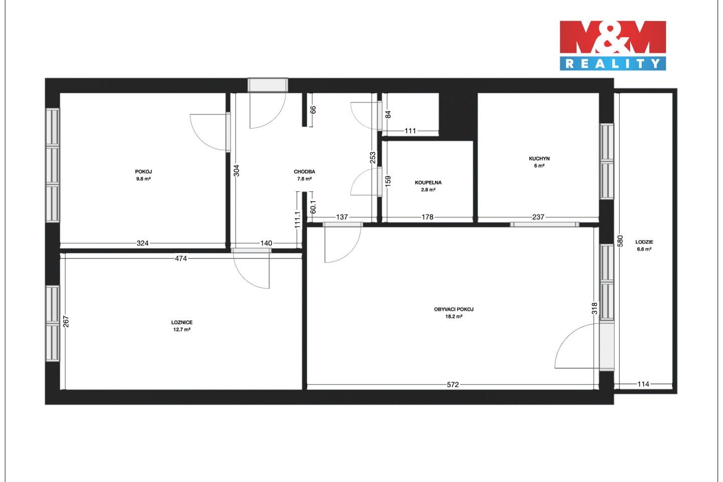 Prodej bytu 3+1 63 m² - foto 12