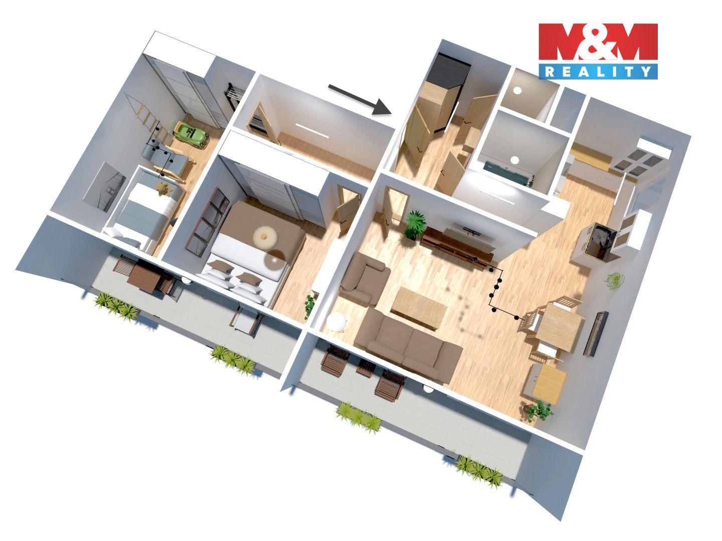 Prodej bytu 3+1 81 m² - foto 18