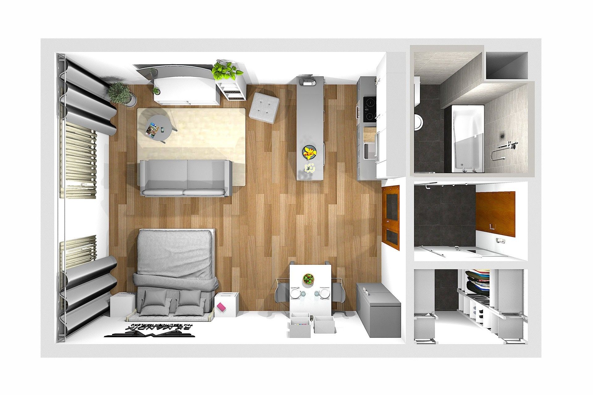 Pronájem bytu 1+kk 45 m² - foto 23