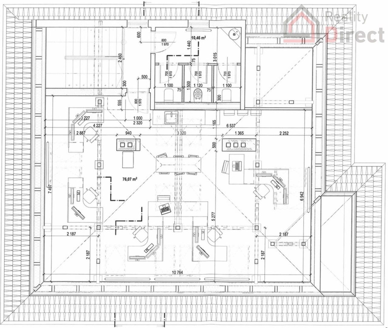 Pronájem bytu 1+kk 86 m² - foto 5