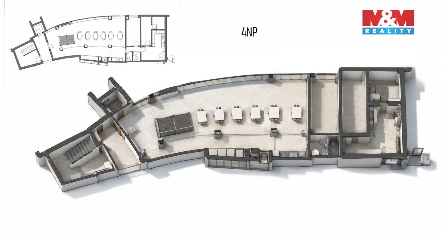 Pronájem komerčního prostoru 97 m² - foto 5