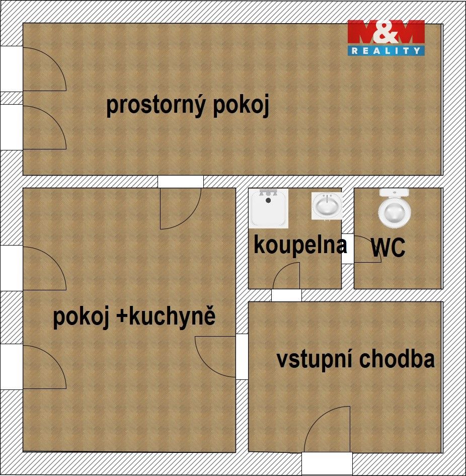 Pronájem bytu 2+kk 57 m² - foto 8