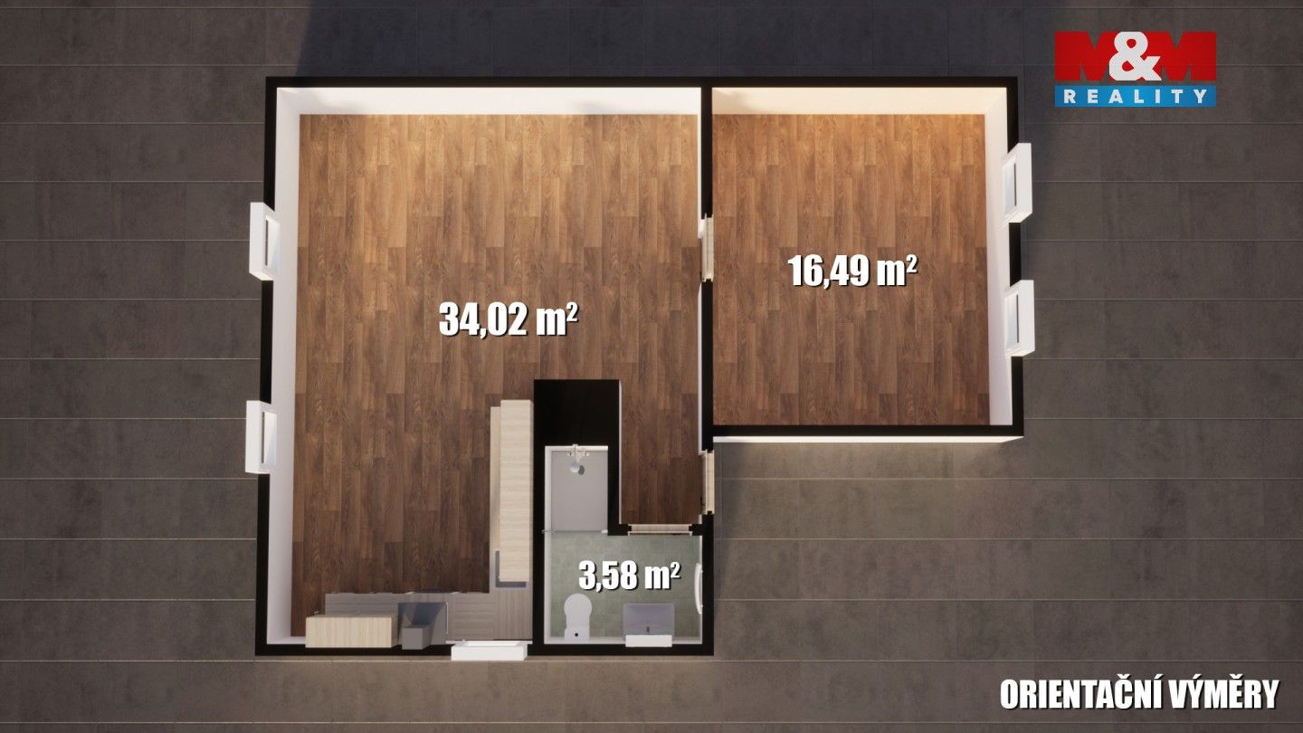 Prodej bytu 2+kk 54 m² - foto 5