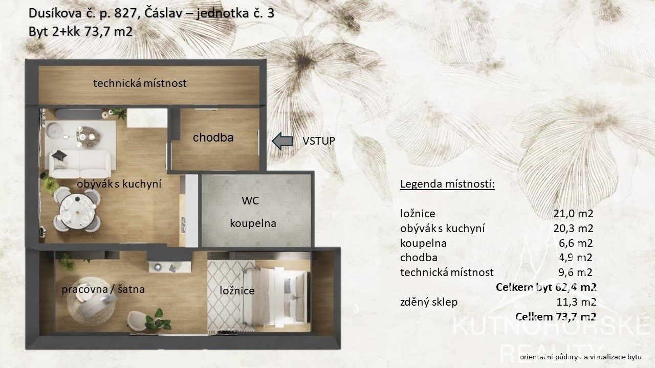 Prodej bytu 2+kk 74 m² - foto 16