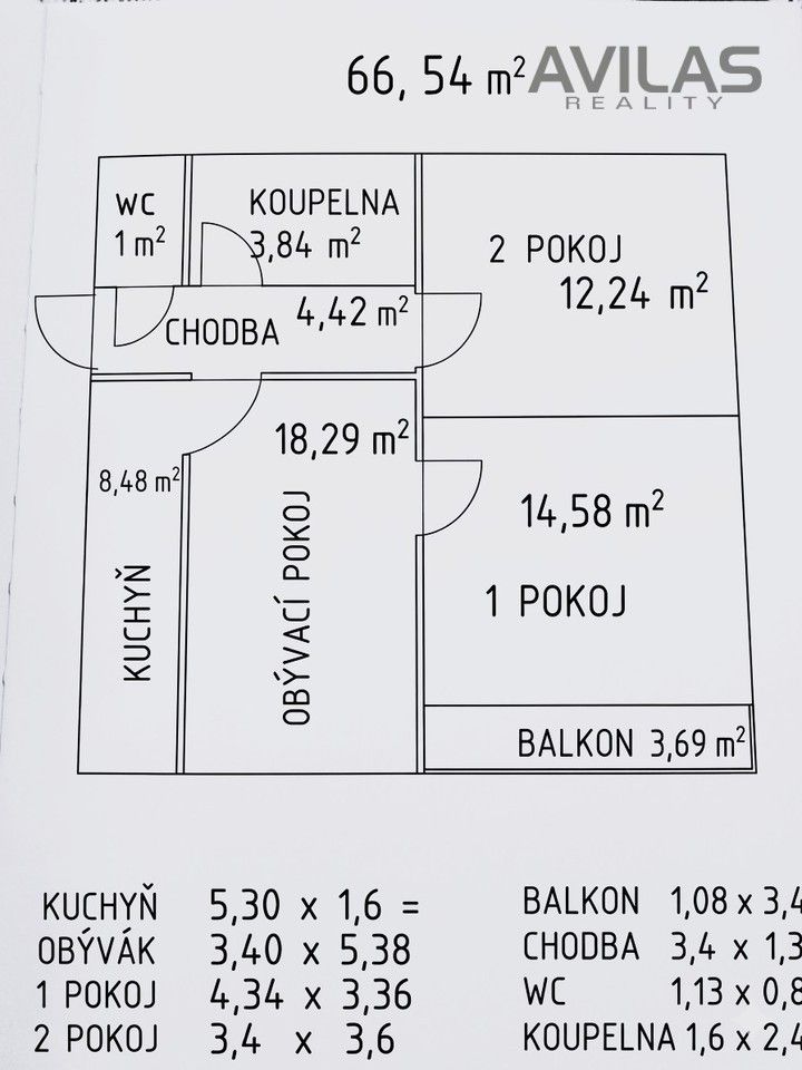 Prodej bytu 3+1 66 m² - foto 13