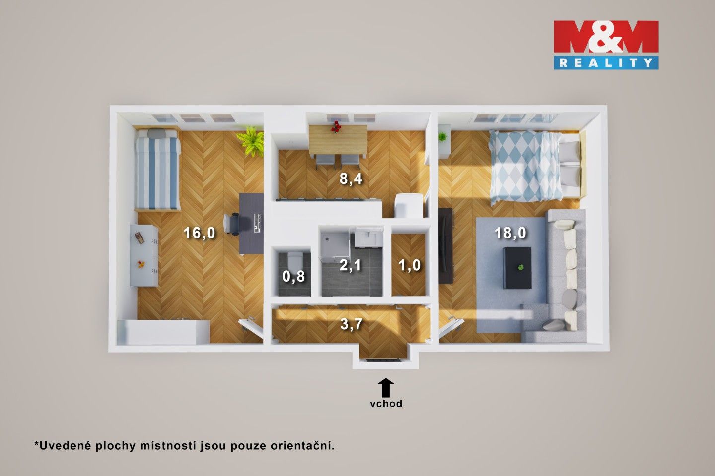 Prodej bytu 2+1 51 m² - foto 16