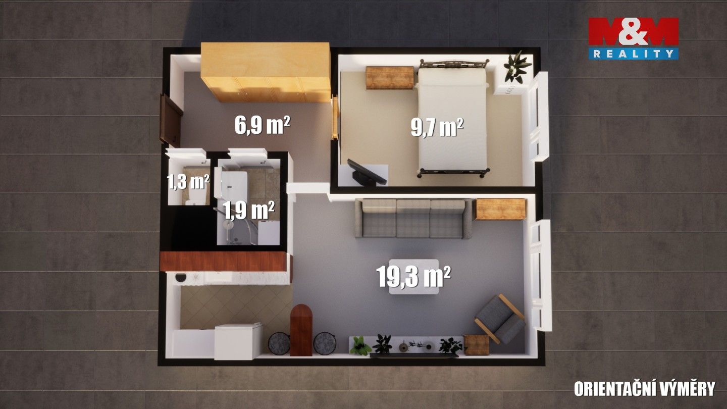 Prodej bytu 2+kk 43 m² - foto 9