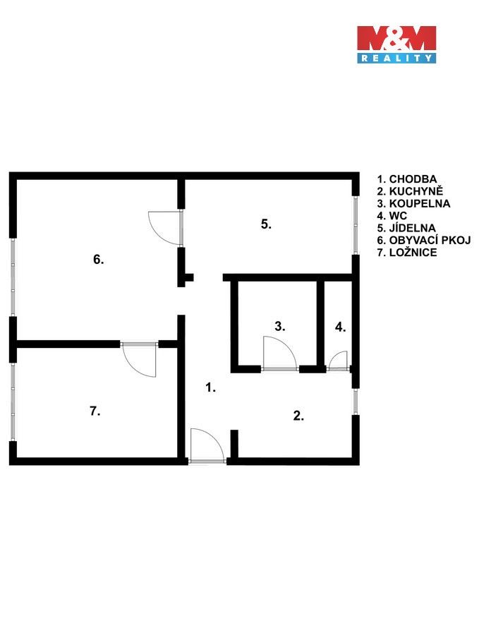 Prodej bytu 2+1 54 m² - foto 4