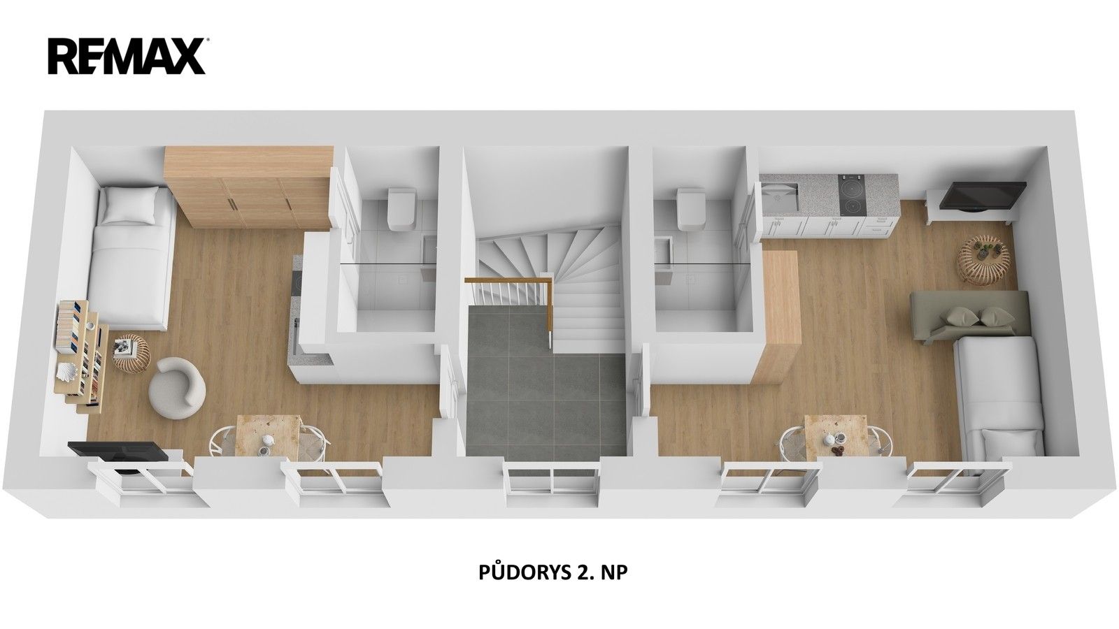 Pronájem bytu 1+kk 20 m² - foto 3