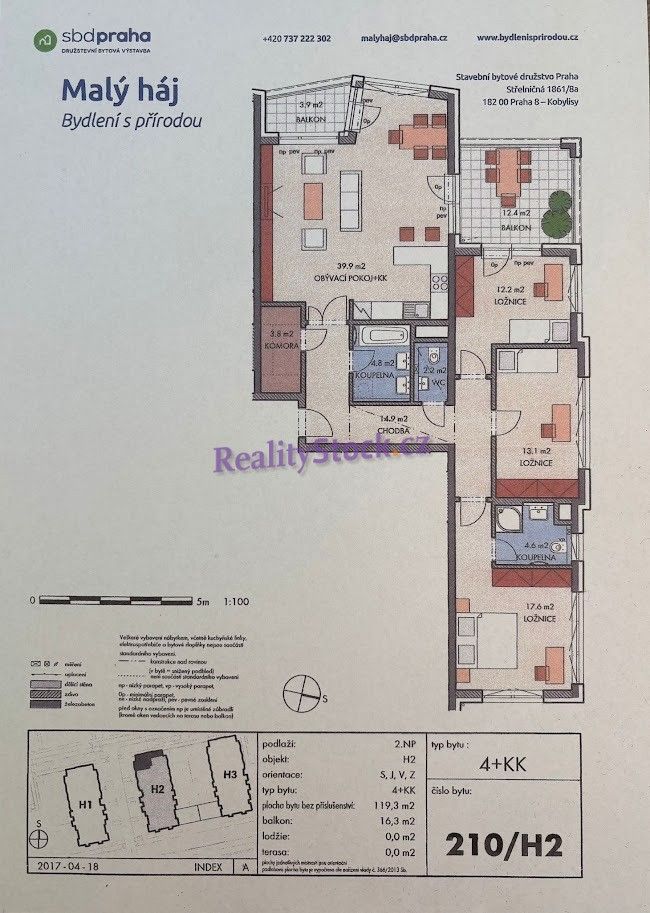 Prodej bytu 4+kk 119 m² - foto 34