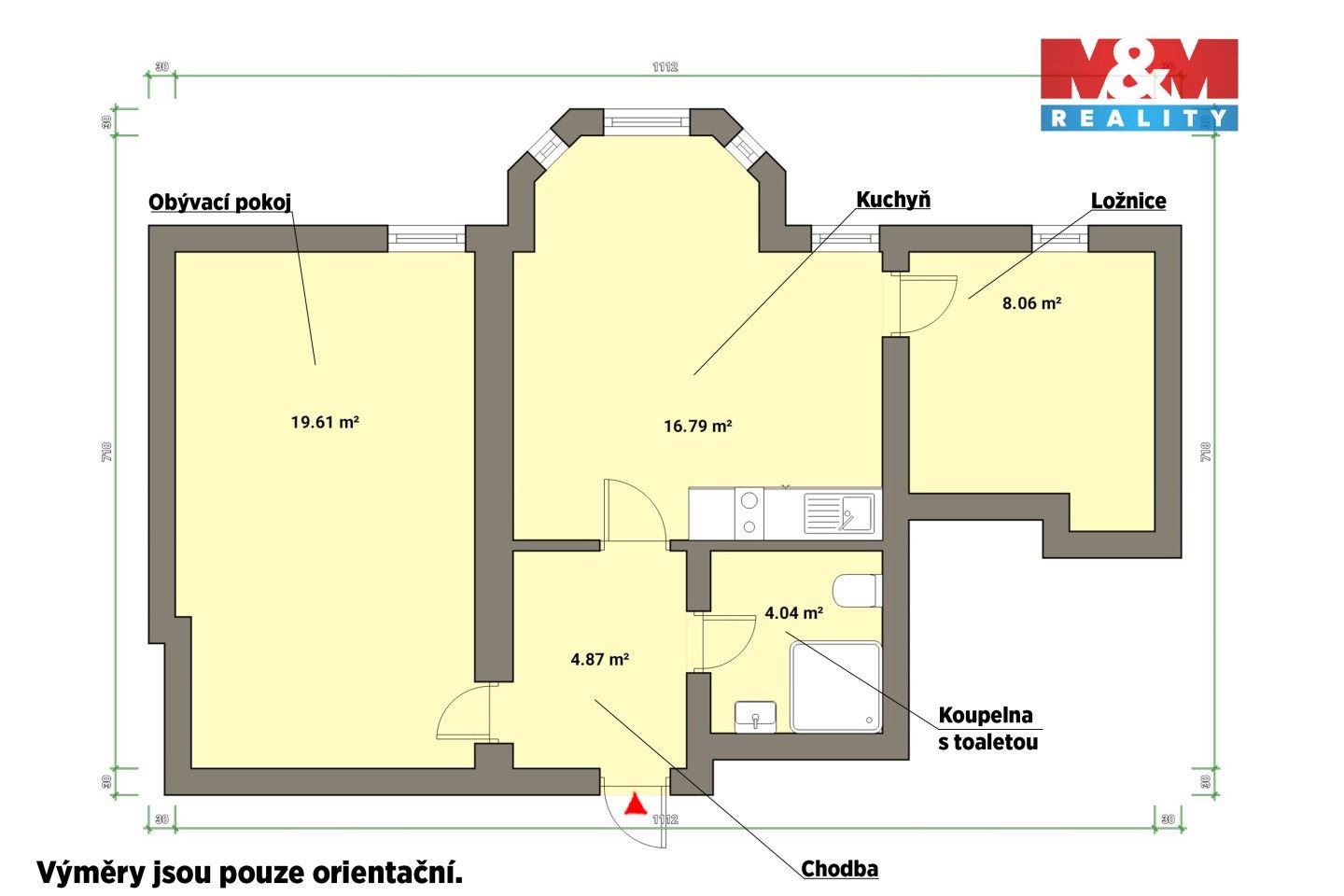Prodej bytu 3+kk 55 m² - foto 17