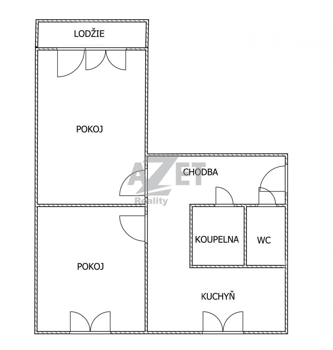 Prodej bytu 2+1 54 m² - foto 7