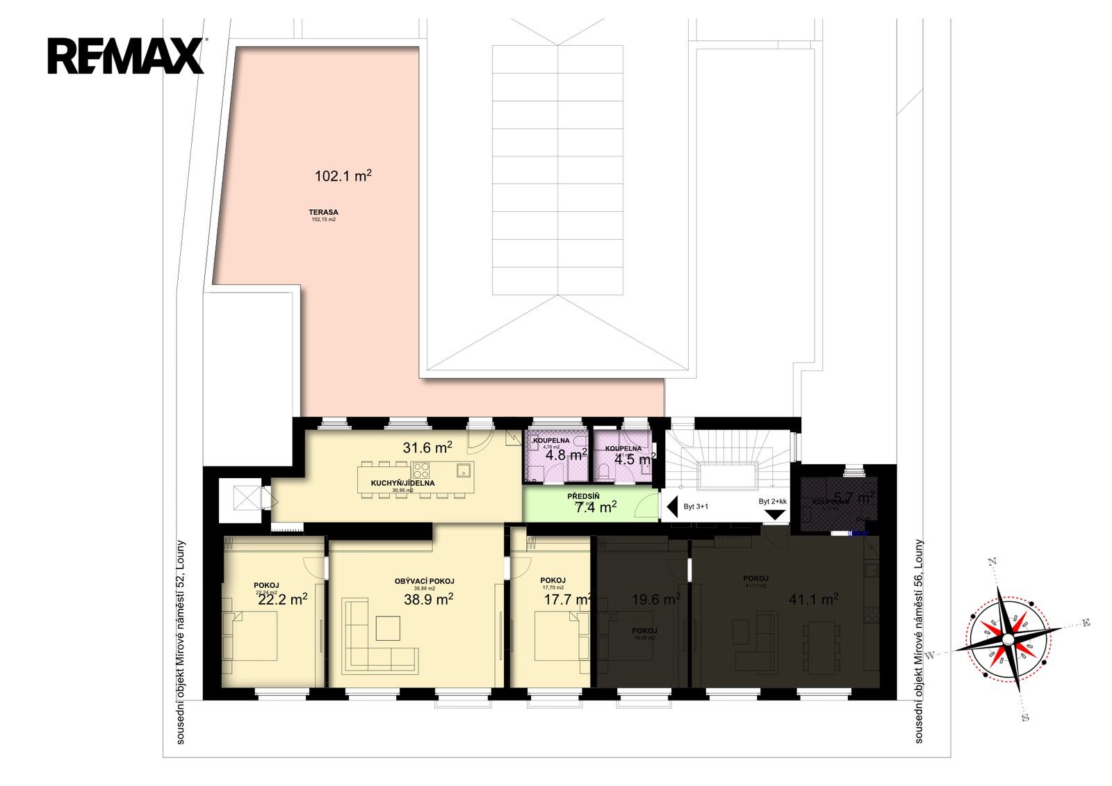 Pronájem bytu 3+1 127 m² - foto 3