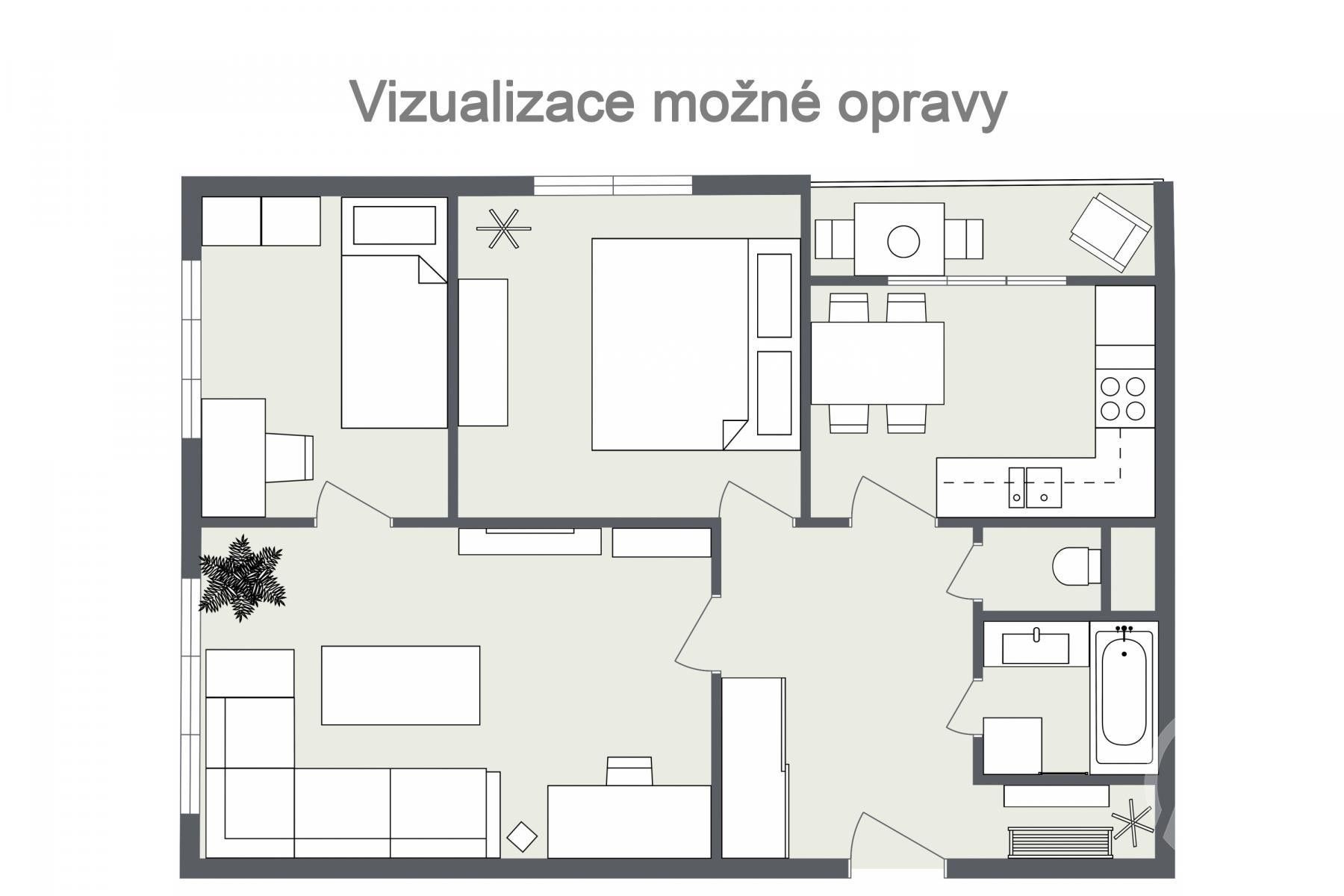 Prodej bytu 2+1 65 m² - foto 13