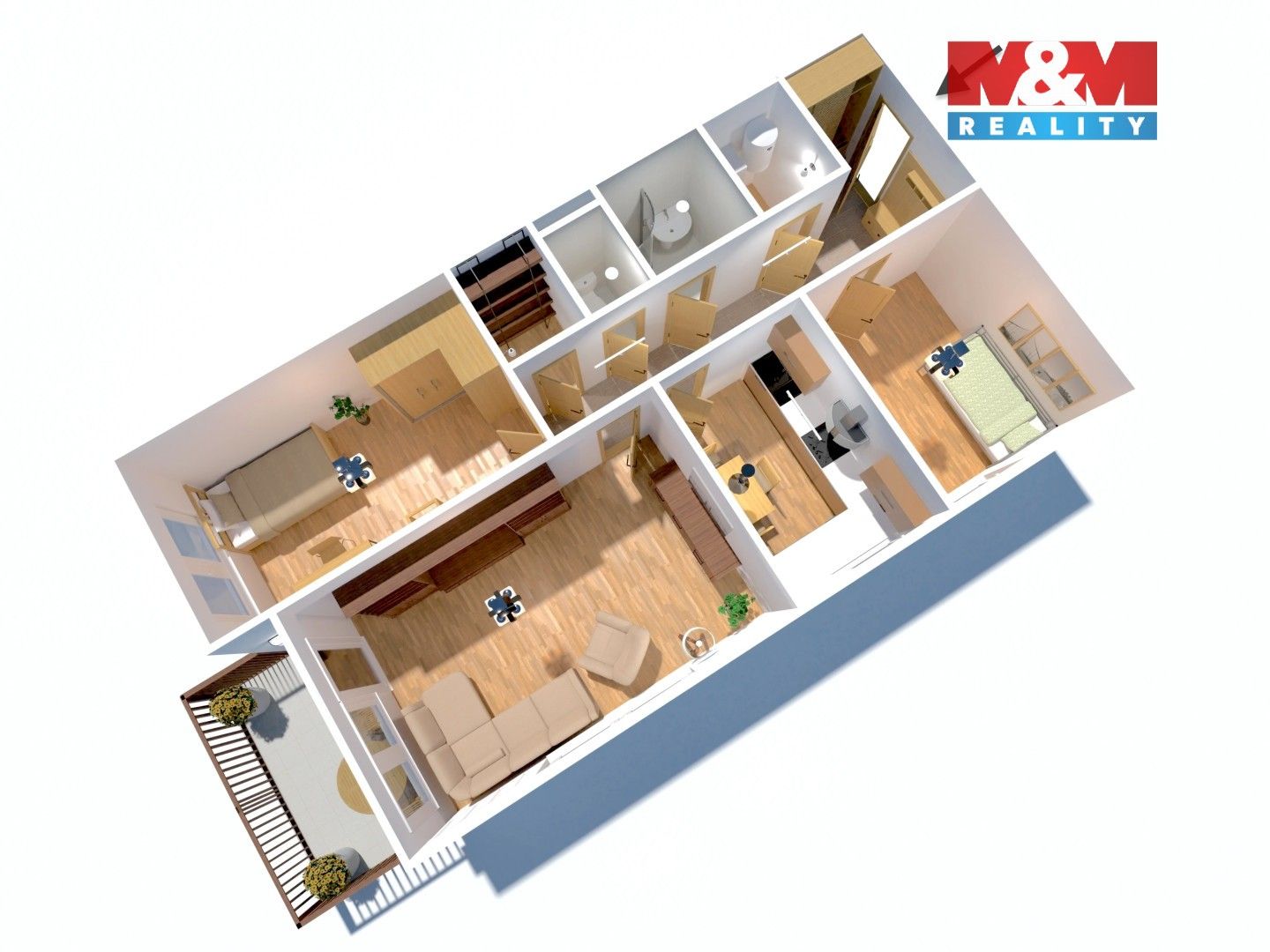 Prodej bytu 3+1 67 m² - foto 11