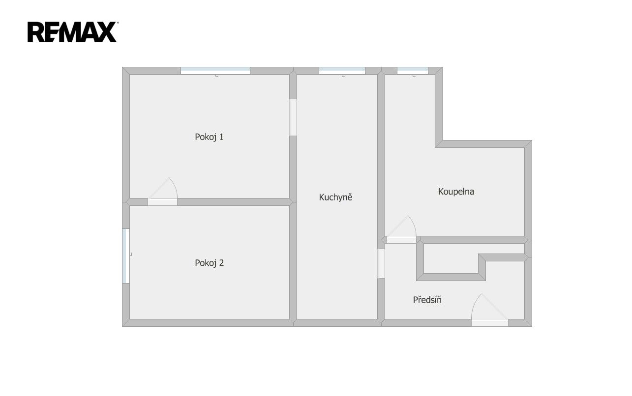 Pronájem bytu 2+1 52 m² - foto 3