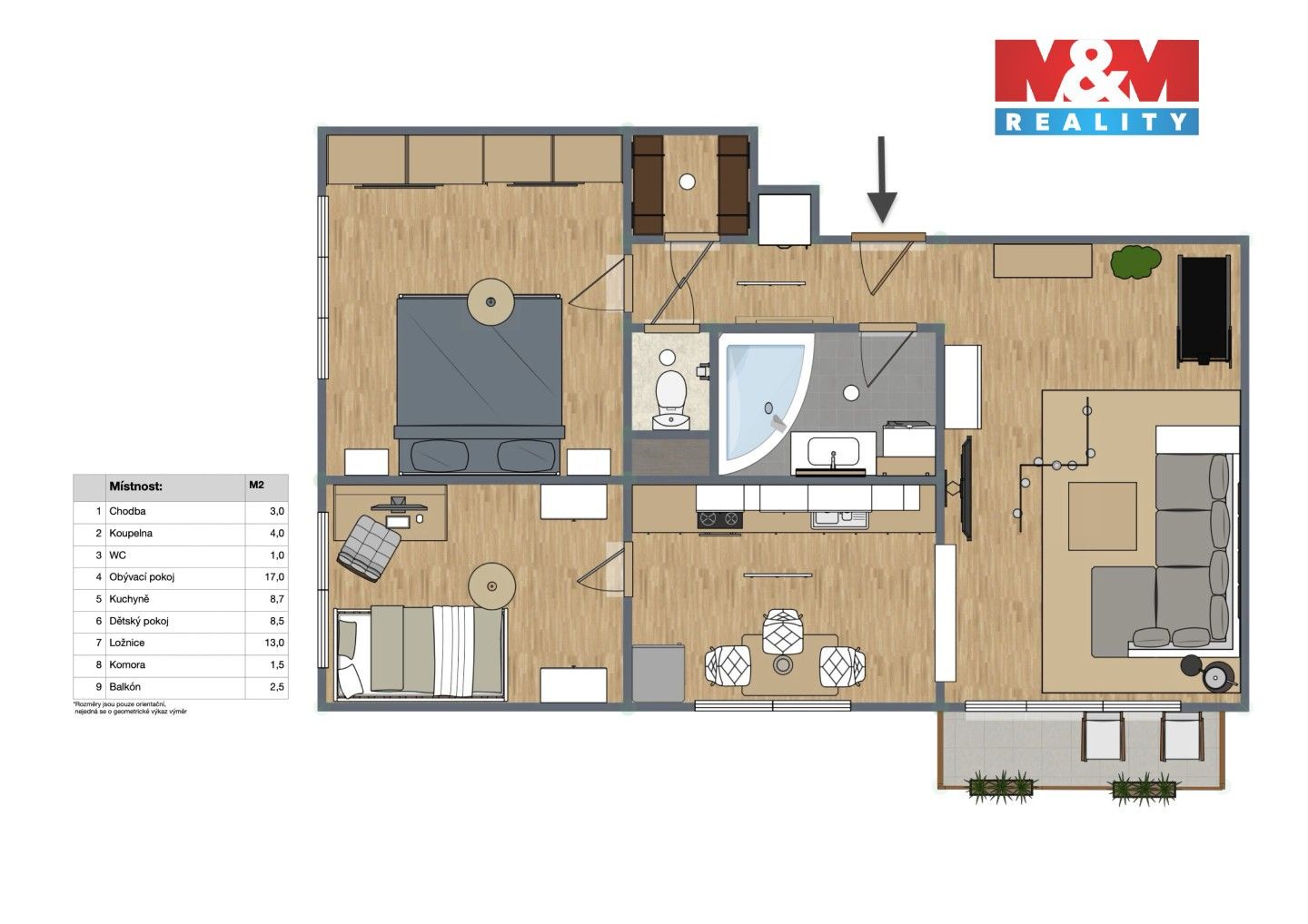 Prodej bytu 3+1 63 m² - foto 22