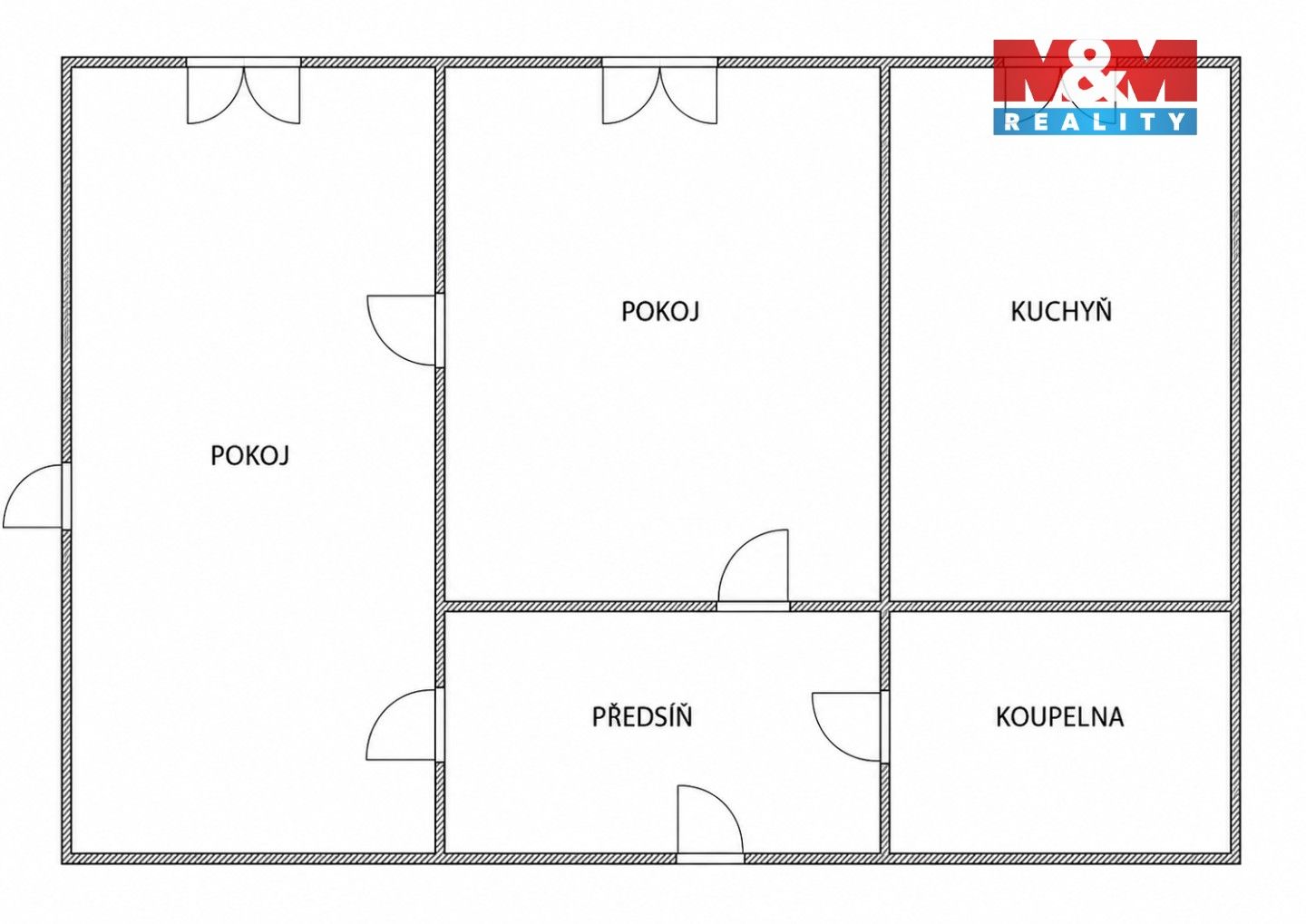 Prodej bytu 2+1 43 m² - foto 3