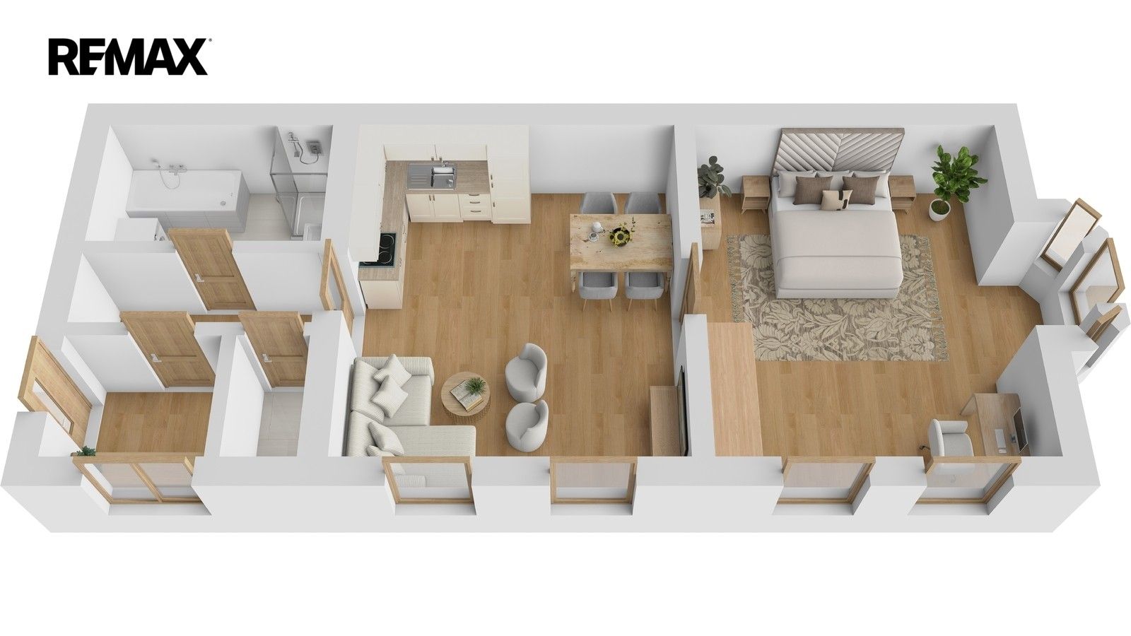 Pronájem bytu 2+kk 48 m² - foto 9