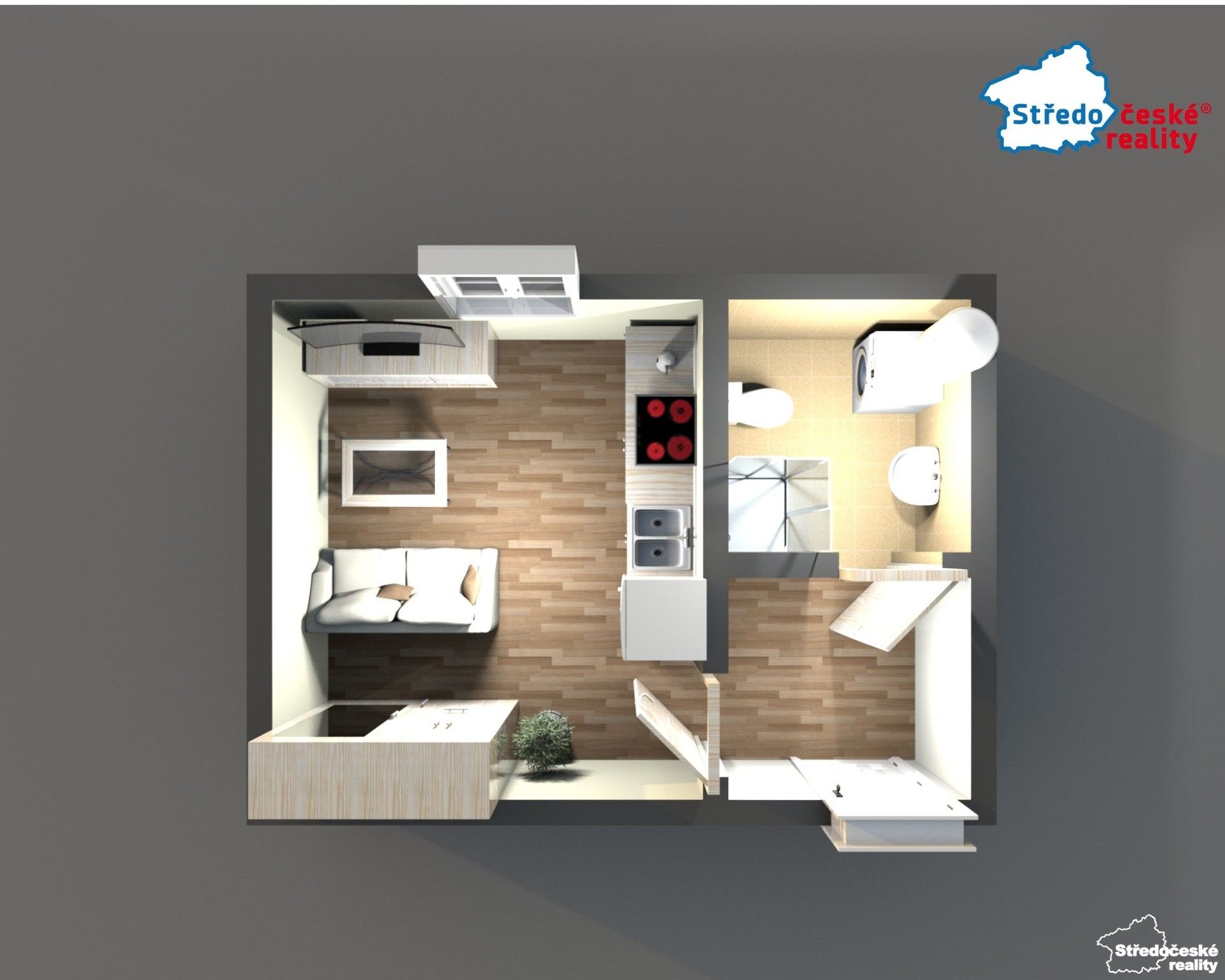 Prodej bytu 1+kk 21 m² - foto 3