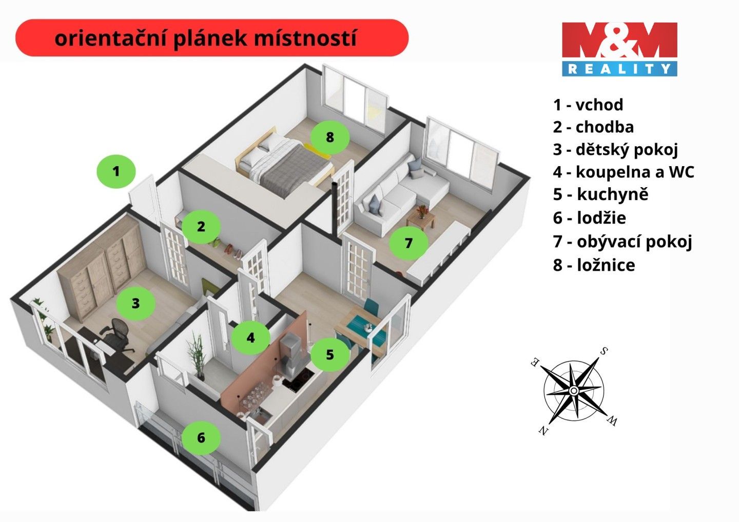 Prodej bytu 3+1 64 m² - foto 11
