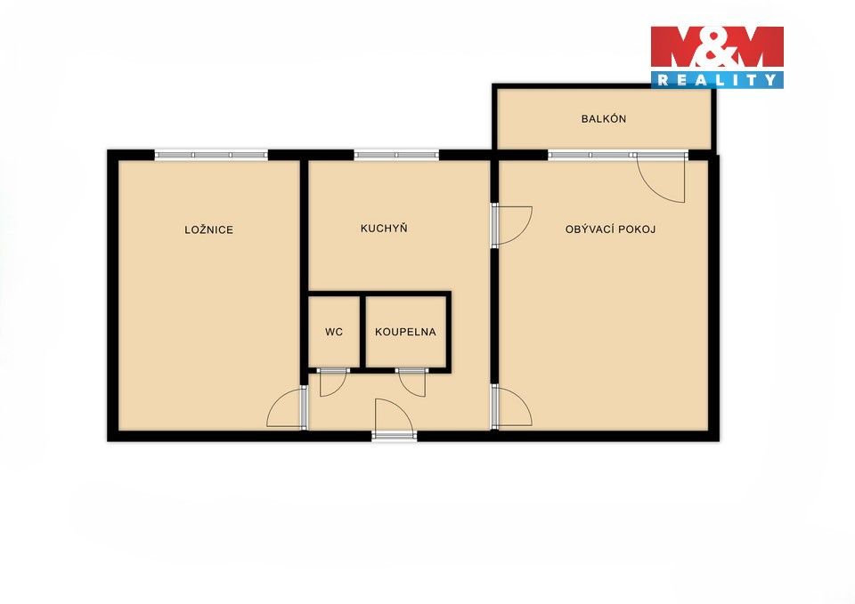 Prodej bytu 2+1 52 m² - foto 13