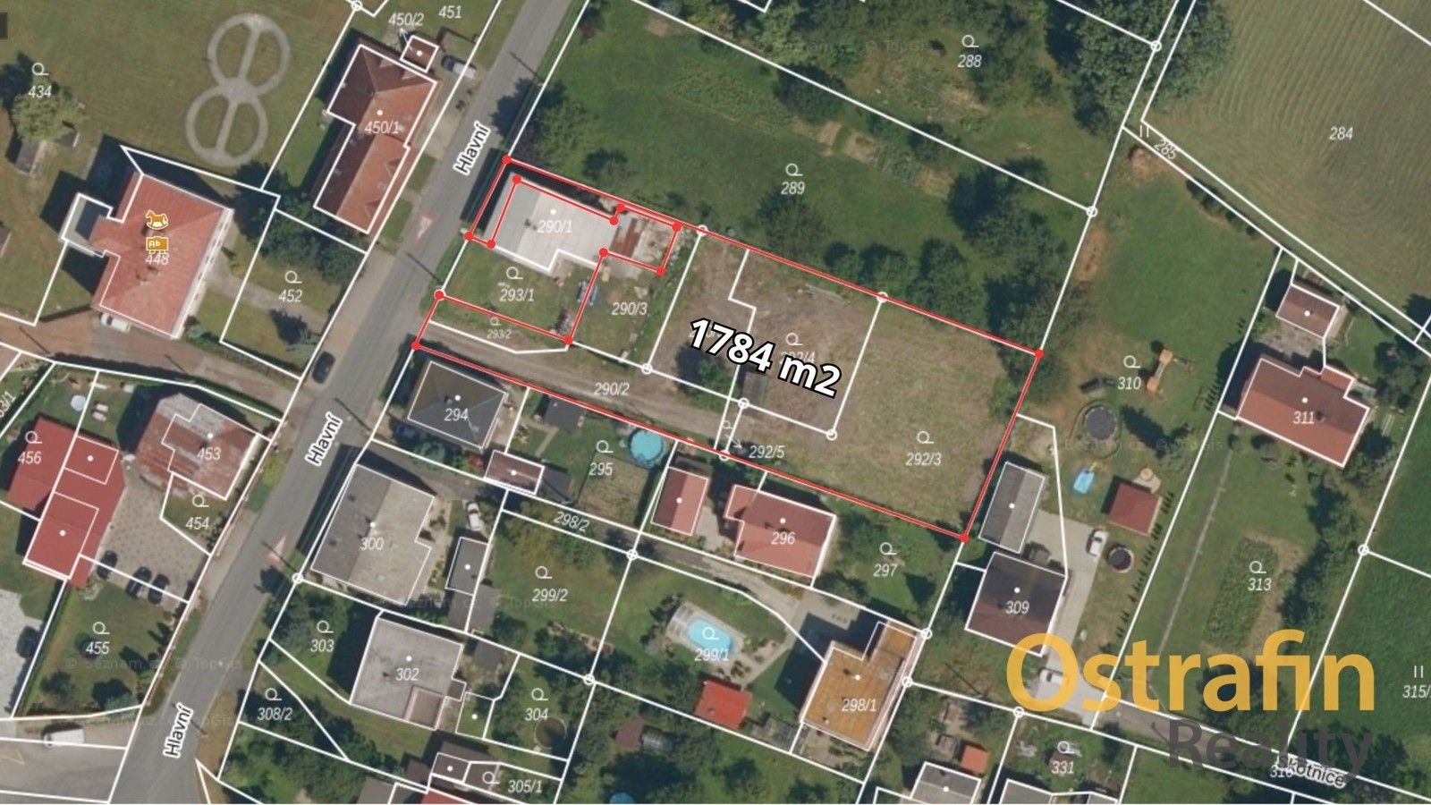 Prodej pozemku 1784 m² - foto 3
