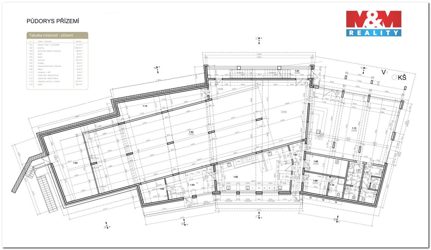 Prodej komerčního prostoru 1076 m² - foto 15