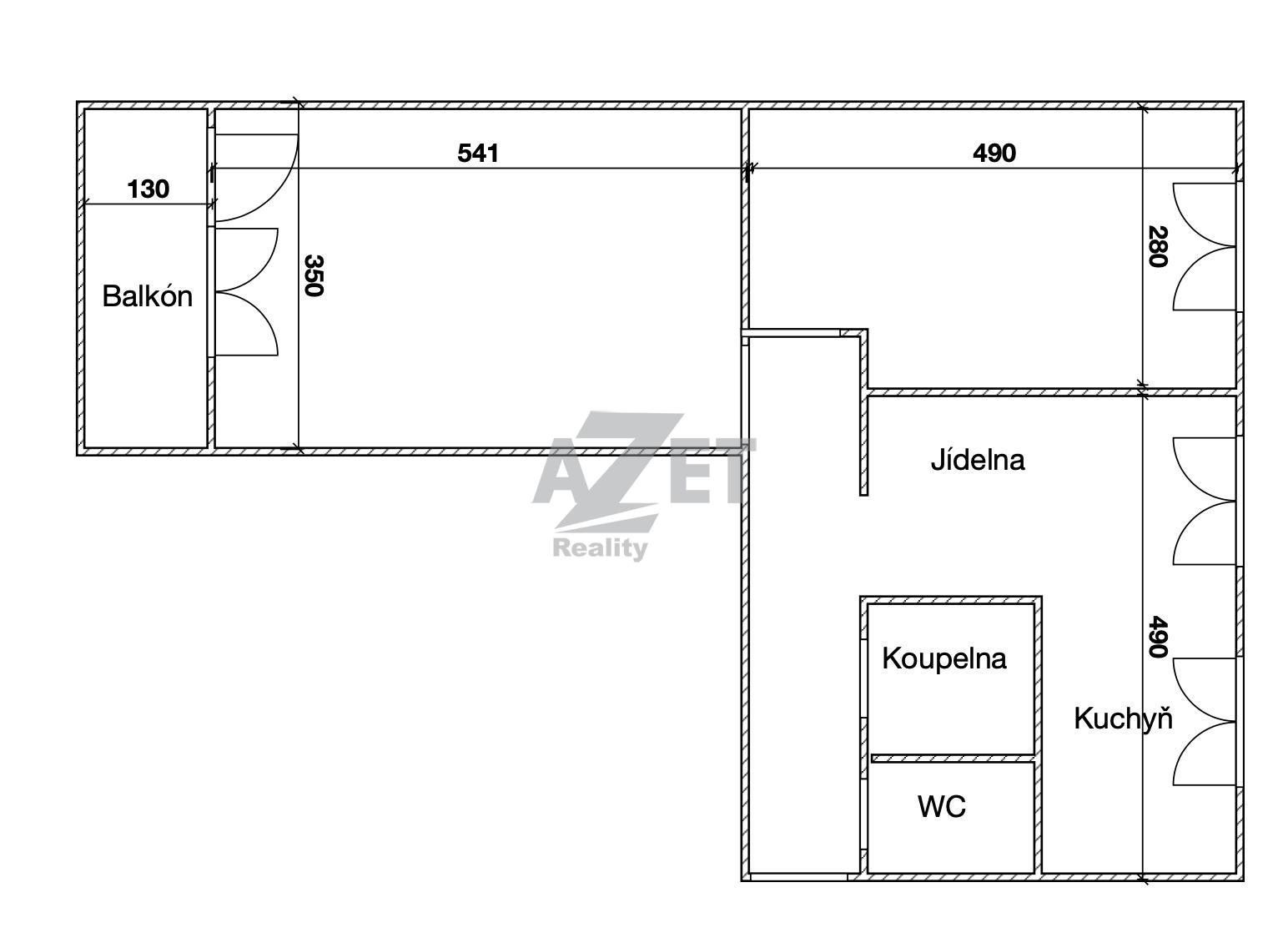 Prodej bytu 2+1 58 m² - foto 4