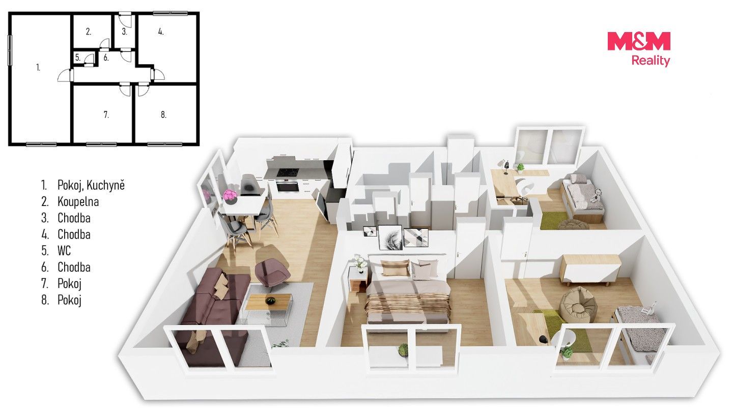 Pronájem domu 118 m² - foto 16