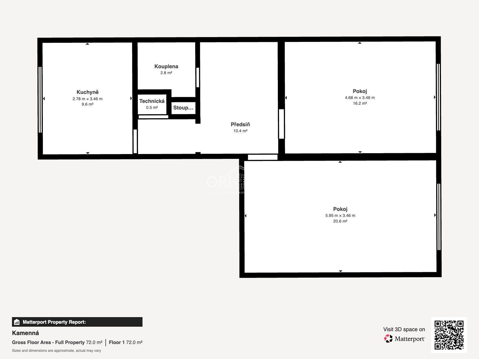 Prodej bytu 2+1 59 m² - foto 4
