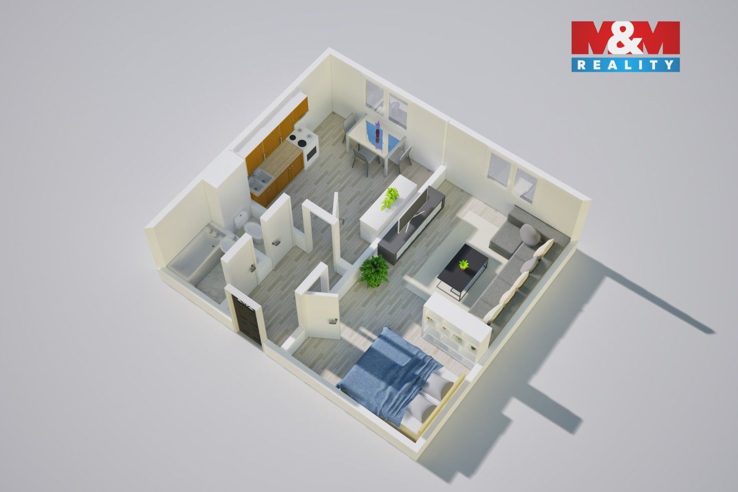 Pronájem bytu 1+1 41 m² - foto 14