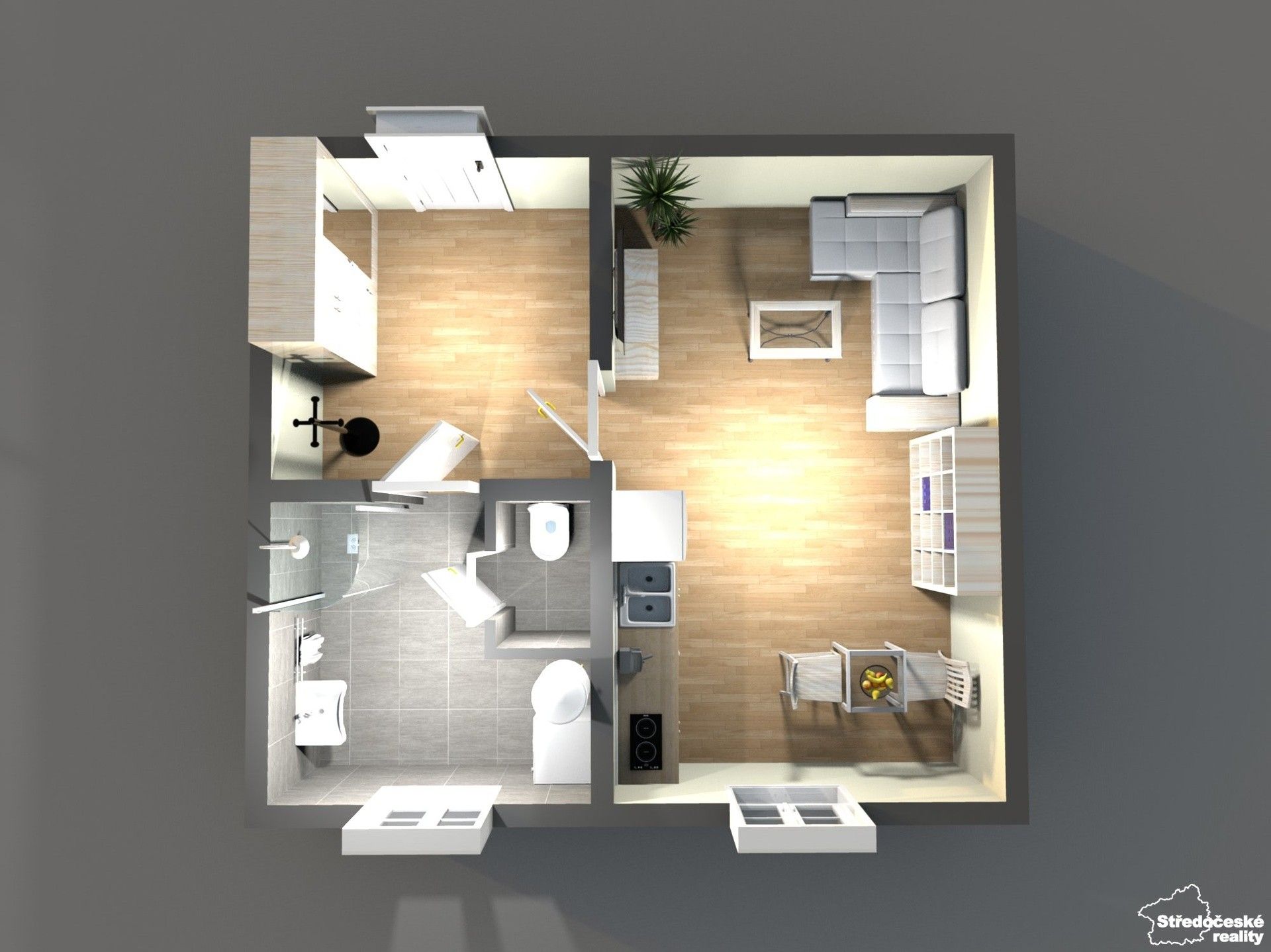 Prodej bytu 1+kk 38 m² - foto 3