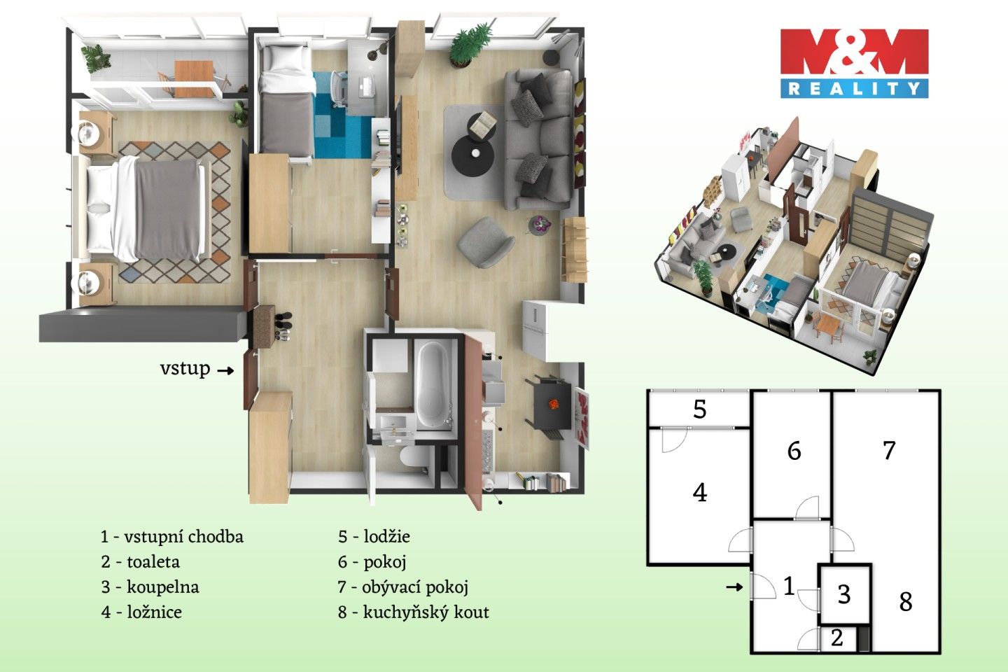 Prodej bytu 3+1 65 m² - foto 18