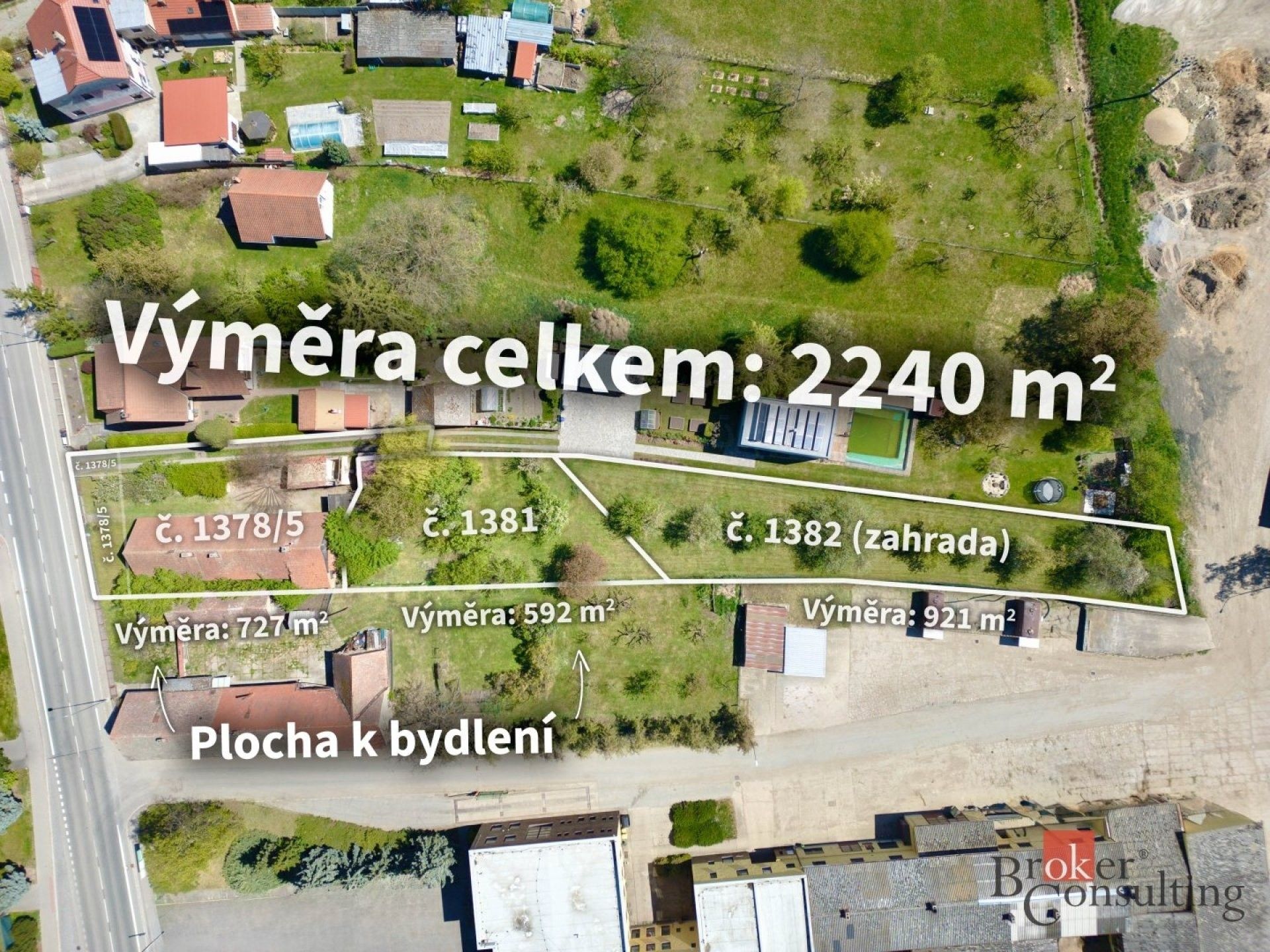 Prodej pozemku 2219 m² - foto 1