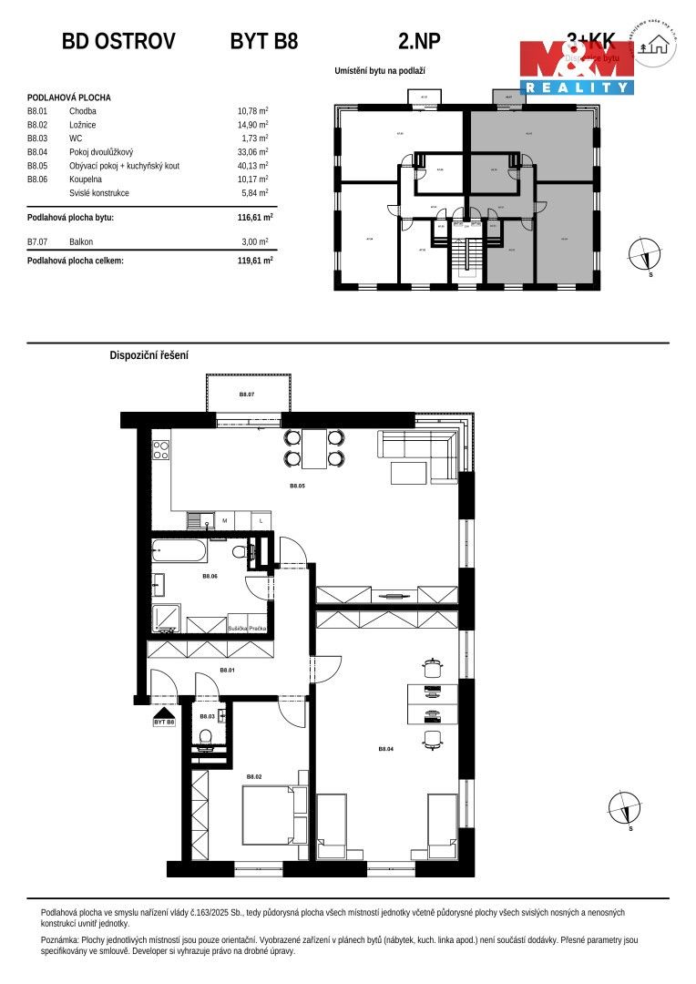 Prodej bytu 3+kk 120 m² - foto 5